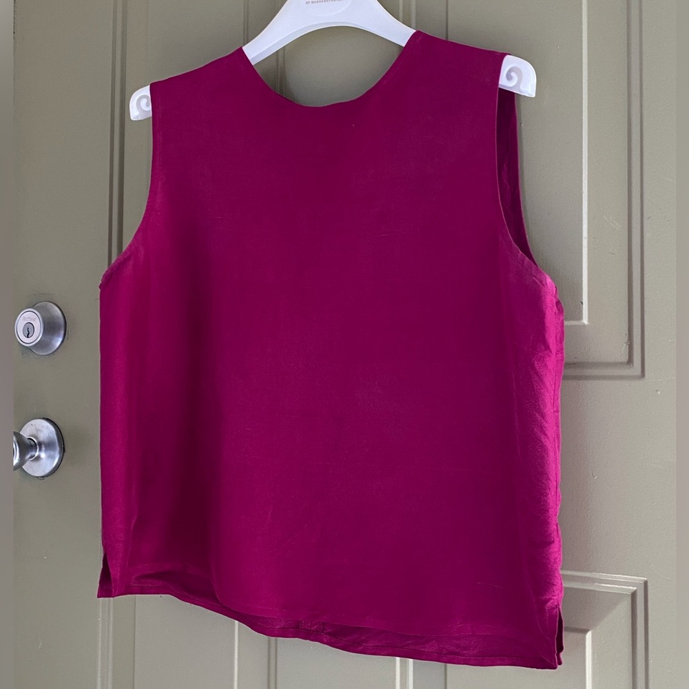 Eileen Fisher Silk Shell.